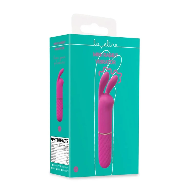 wibrator Mini Rabbit Vibrator Pink