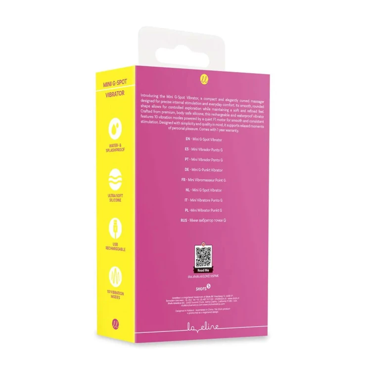 wibrator Mini G-Spot Vibrator  Pink