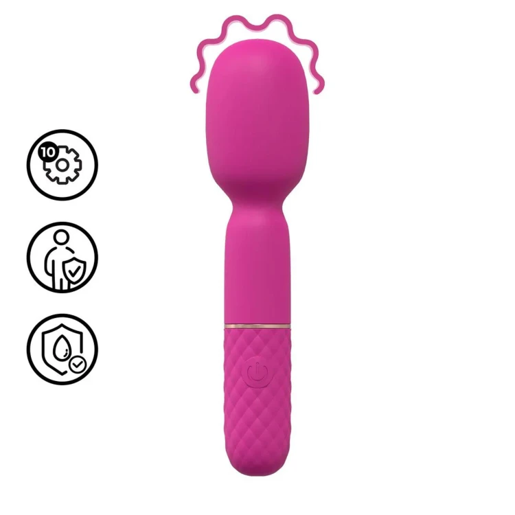 wibrator Mini Wand Vibrator Pink