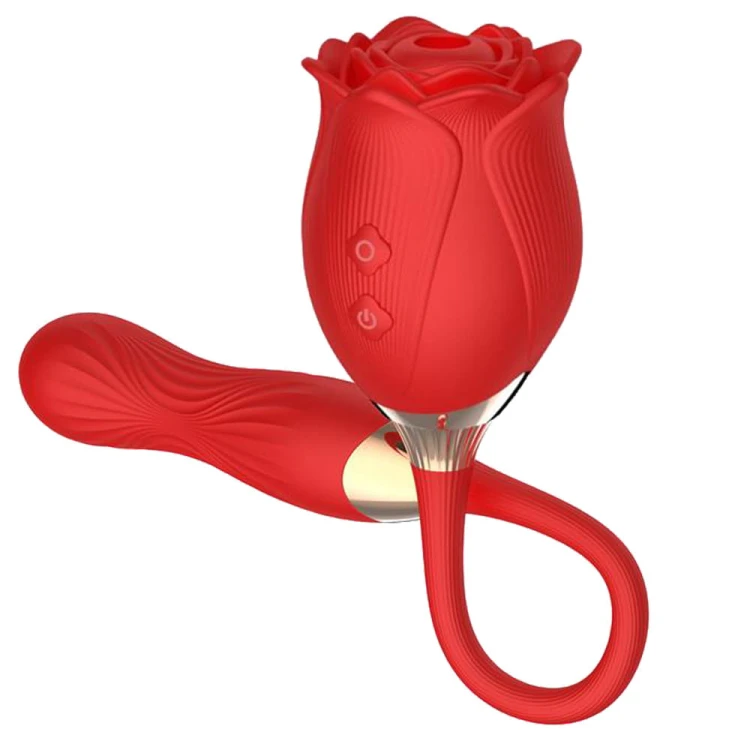 Silikonowy-masażer-róża-w-ładnym-kolorze-głębokiej-czerwieni-Double-Stimulator-&amp;-Swinging-Egg.jpg