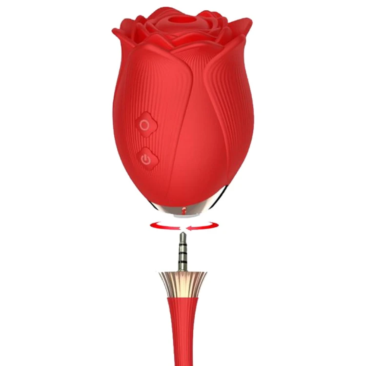 Silikonowy-masażer-róża-w-ładnym-kolorze-głębokiej-czerwieni-Double-Stimulator-&amp;-Swinging-Egg.jpg
