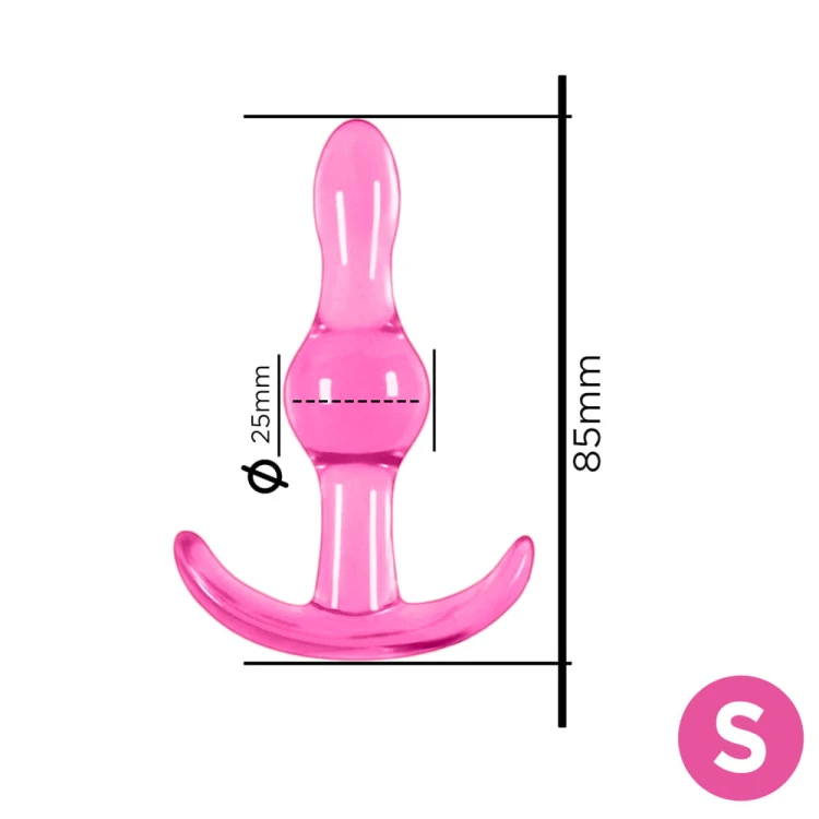 Żelowy-smukły-korek-dla-kobiet-mężczyzn-Get-Ready-Pink-S-8,5-cm-delikatny.jpg