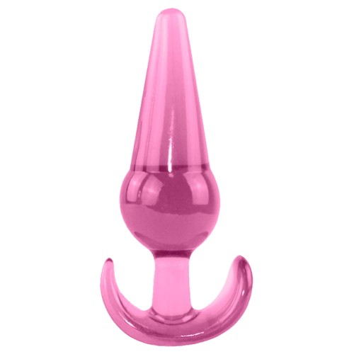 Duży-żelowy-korek-do-zabaw-analnych-Big-One-Pink-XL-wtyczka-stożkowo-kulkowa.