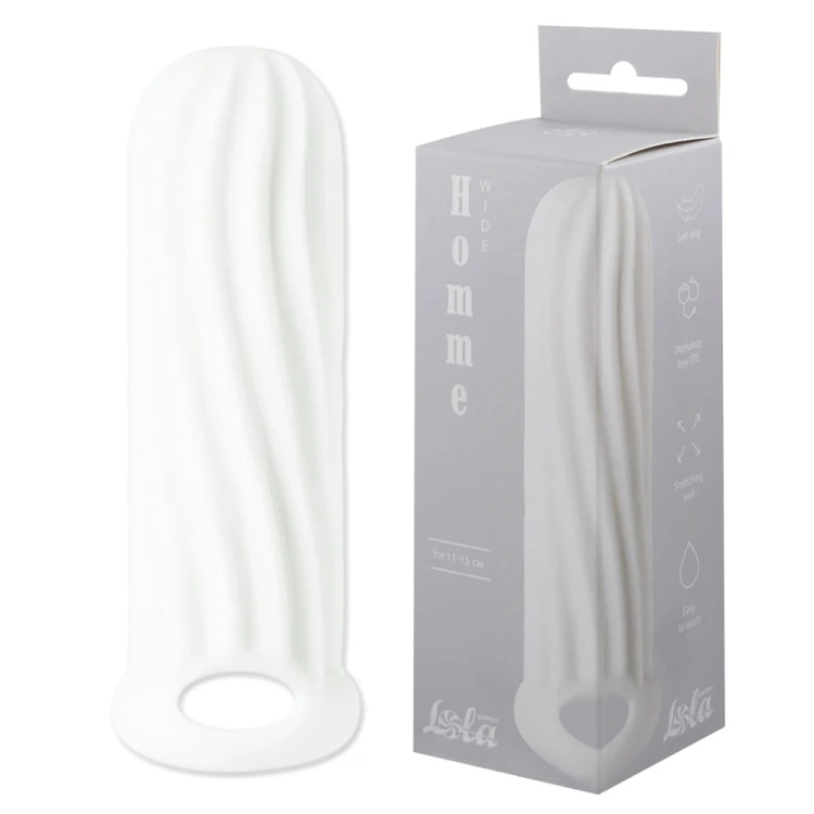Elastyczna-nakładka-pogrubiająca-penisa-z-rowkami-stymulującymi-pochwę-Homme-Wide-Penis-Sleeve-White.jpg