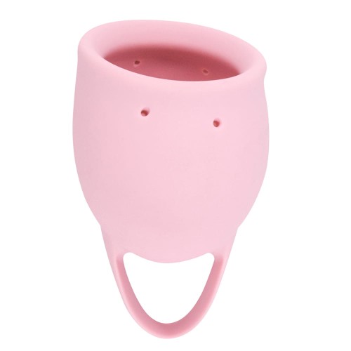 Różowy-kubeczek-menstruacyjny-dla-kobiet-Wykonany-z-miękkiego-silikonu-Menstrual-Cup-Magnolia-Big-20-ml.jpg