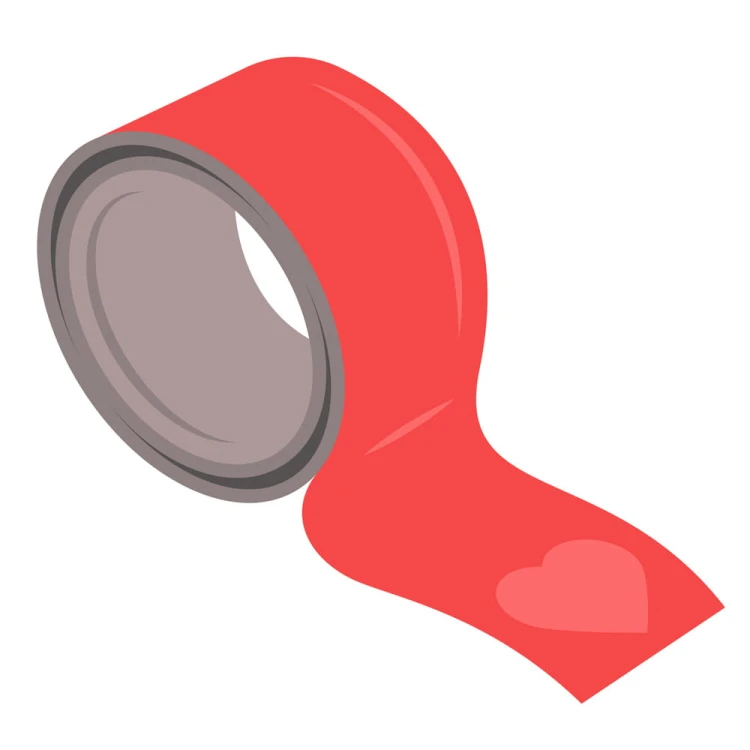 krępowanie-bdsm-taśma-Non-Sticky-Tape-Red-15-m.jpg