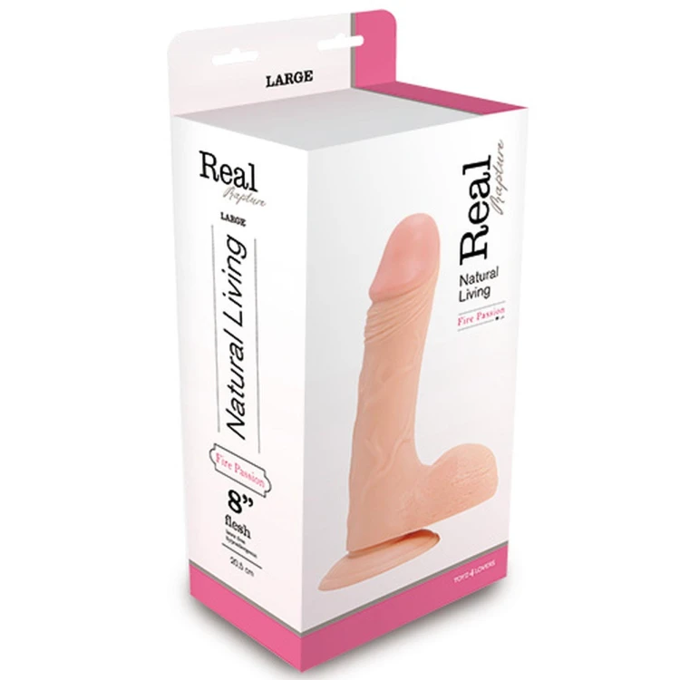 dildo FALLO REALISTICO REAL RAPTURE FLESH 8"