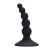 sonda analna PLUG ANALE DOMINO ASS PUNISHER SILICONE BLACK