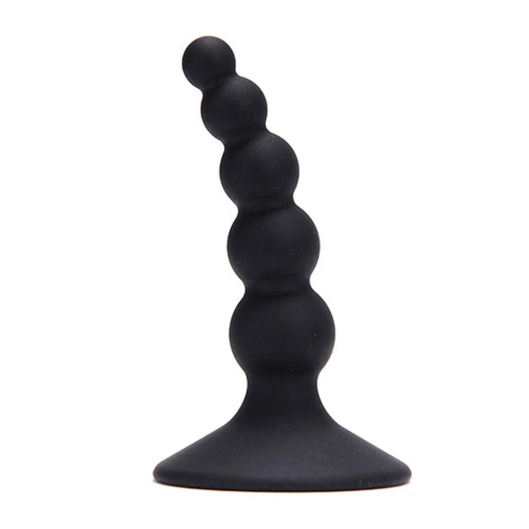 sonda analna PLUG ANALE DOMINO ASS PUNISHER SILICONE BLACK