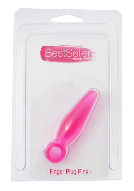 korek analny JAMMY JELLY ANAL FINGER PLUG PINK