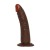 dildo REALISTIC DILDO REAL RAPTURE BROWN 7"