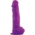 dildo Fallo realistico real safe big arm purple