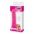 dildo Fallo realistico real safe big arm pink