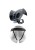 strap-on FALLO STRAP ON CAVO REAL RAPTURE 8 BLACK