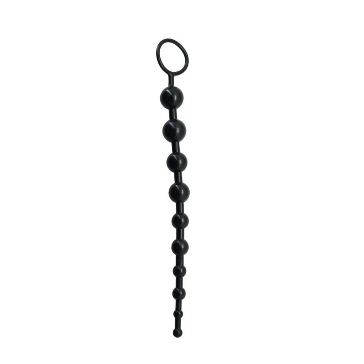 sonda analna Palline anali Timeless Jelly 10 colore nero
