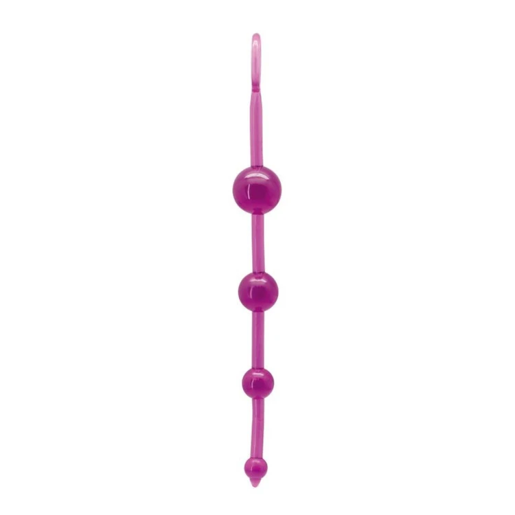sonda analna Palline anali Timeless Jelly 4 colore viola