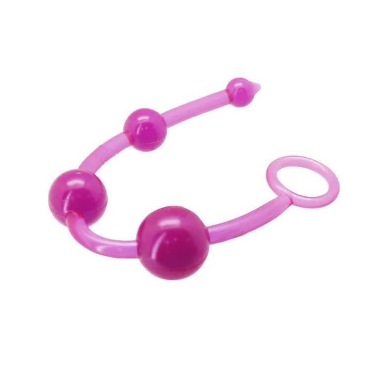 sonda analna Palline anali Timeless Jelly 4 colore viola