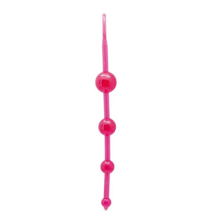 sonda analna Palline anali Timeless Jelly 4 colore rosa