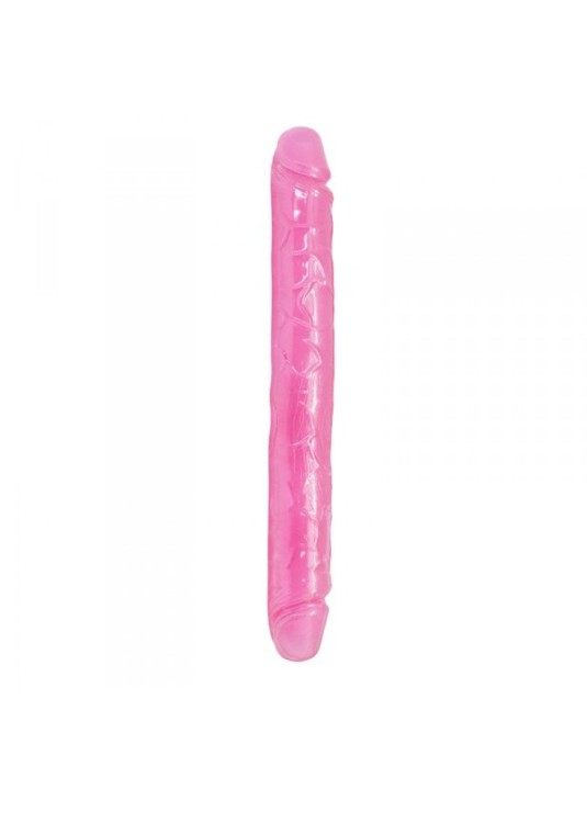 dildo SOLID DOUBLE DONG. PREMIUM TPE MATERIAL.
