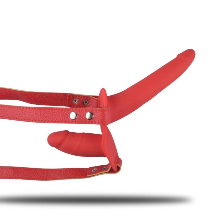 strap-on Double Enjoyment RED