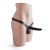 strap-on Cintura doppio fallo  Black